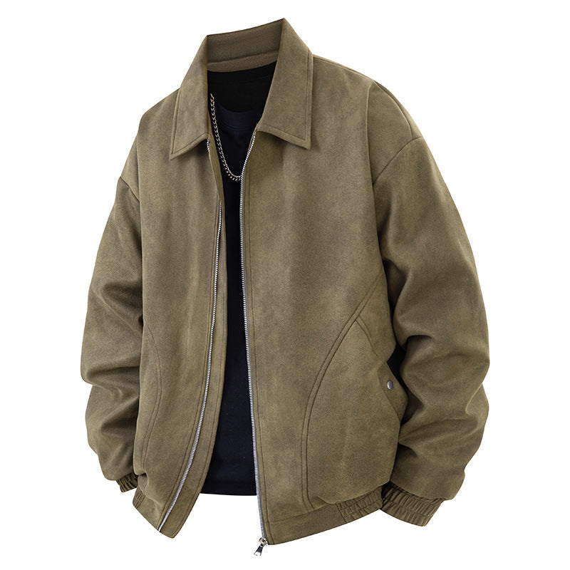 Amerikanische Herrenjacke mit Reverskragen