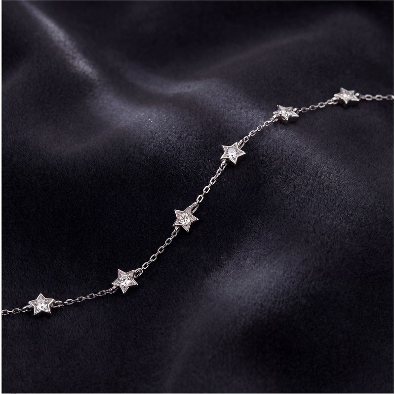 Silberarmband mit Lab-Grown Diamant