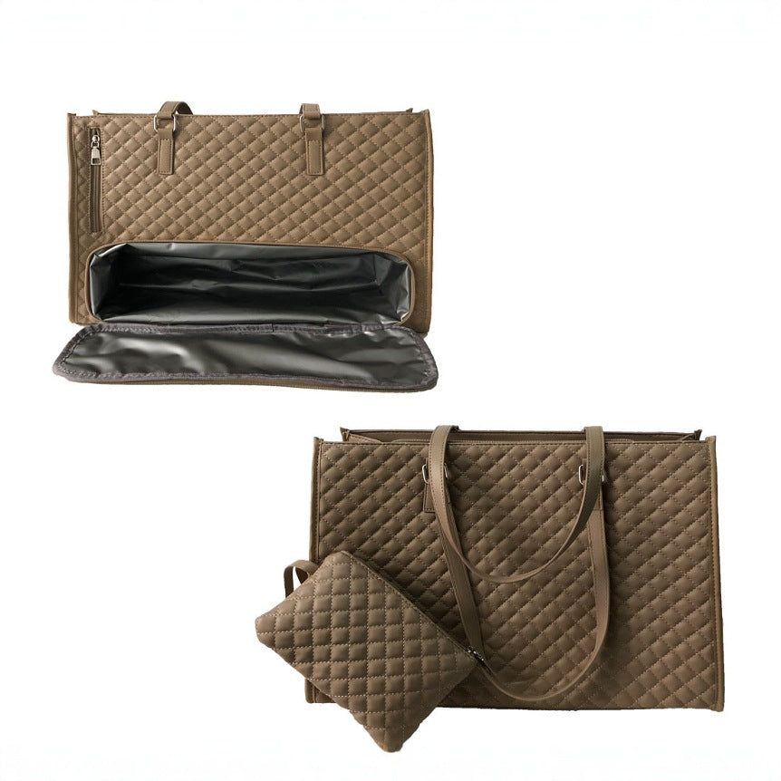 Handheld Chain Tote mit Lunchbox – Bild 5 | LuxeStyle