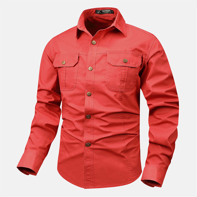 Langarmshirt aus reiner Baumwolle