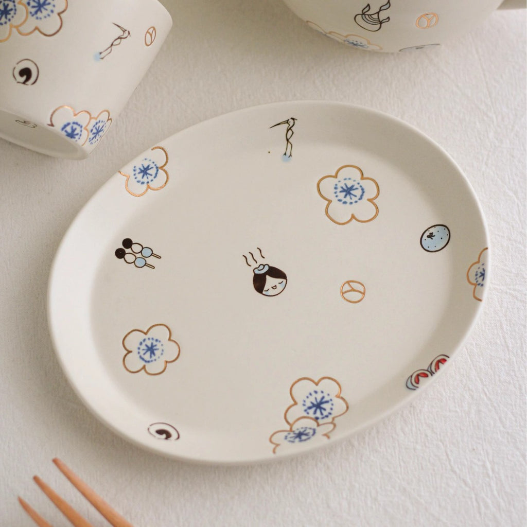 Japanisches Keramik-Geschirr- und Teeset – Bild 6 | LuxeStyle