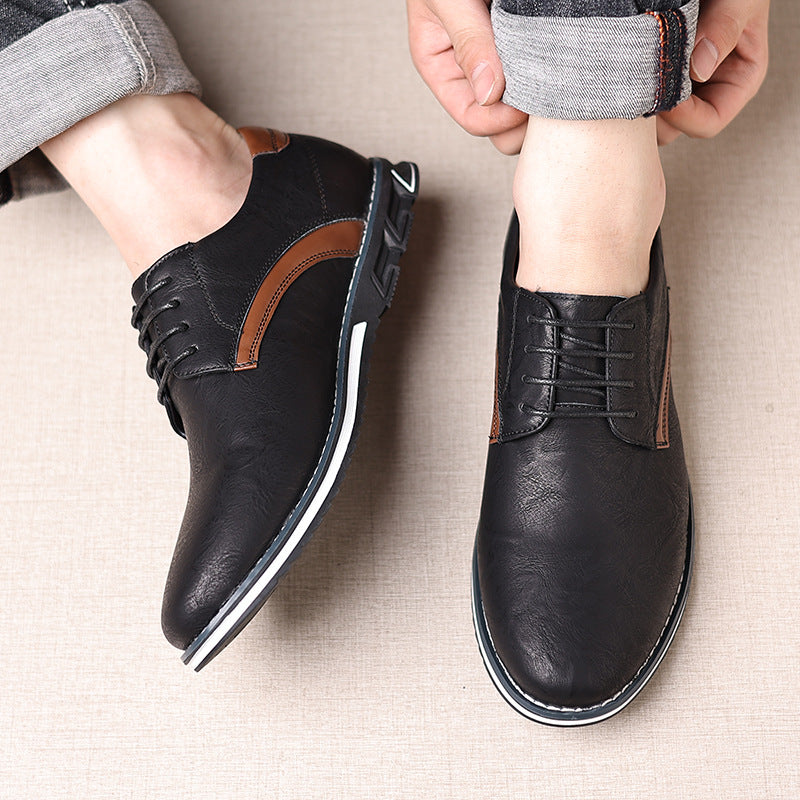 Leichte Freizeitschuhe aus Kunstleder | LuxeStyle