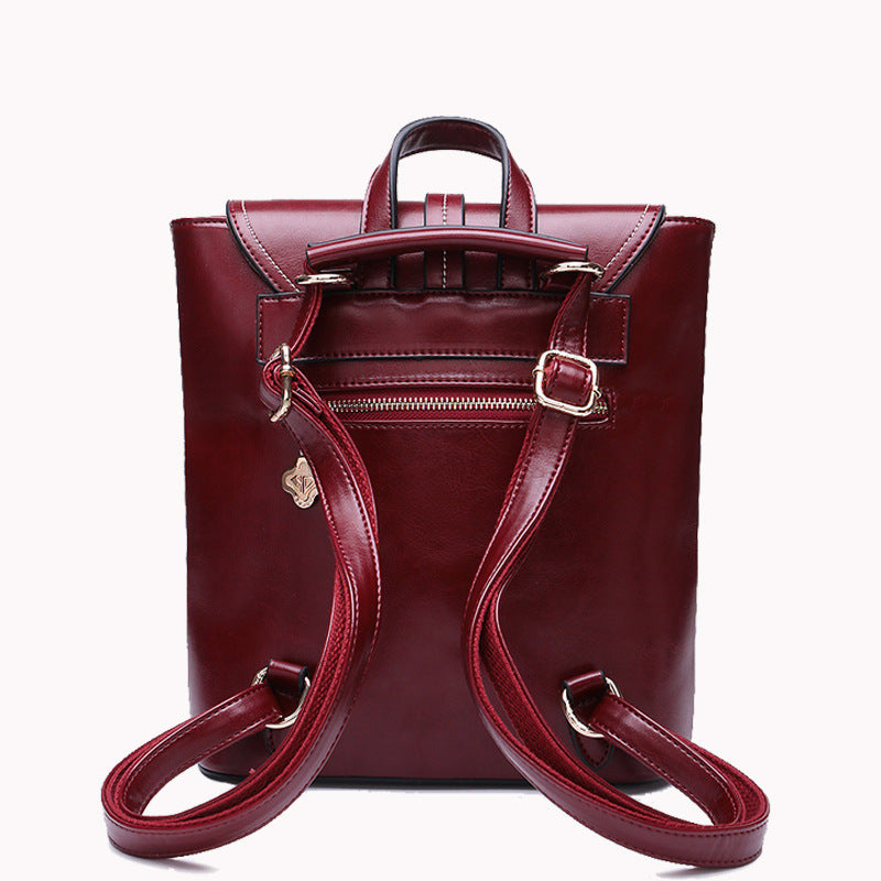 Damen Rucksack & Umhängetasche aus Rindsleder – Bild 5 | LuxeStyle