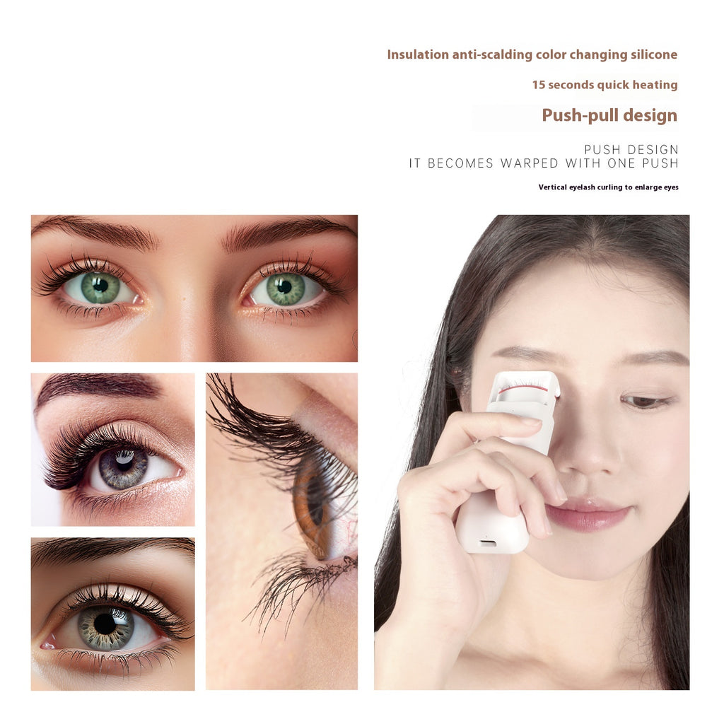 Elektrische Wimpernzange mit Heizfunktion