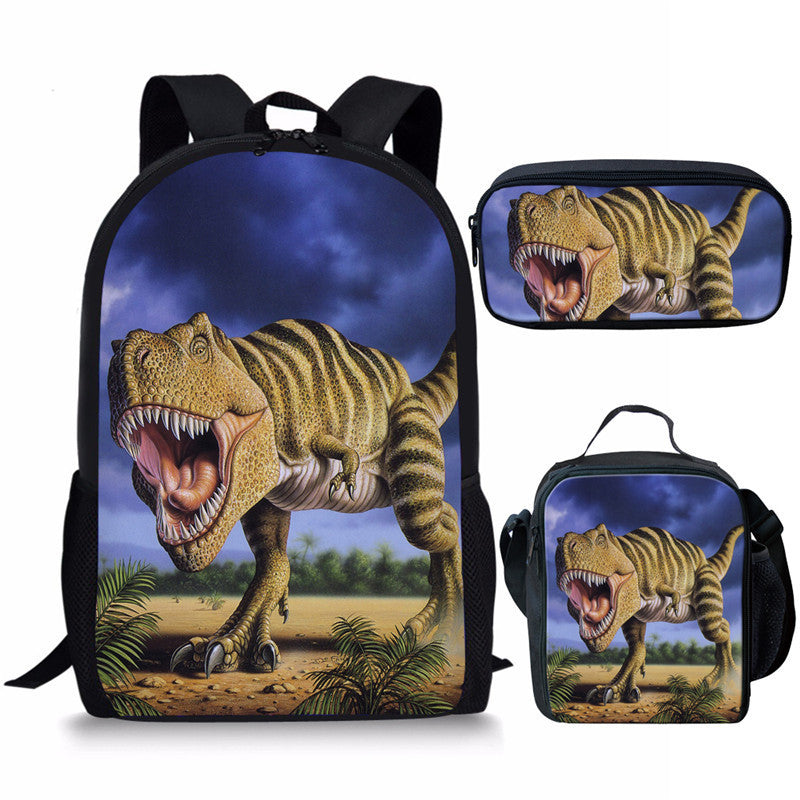 Dinosaurier Rucksack-Set für Kinder – Bild 3 | LuxeStyle