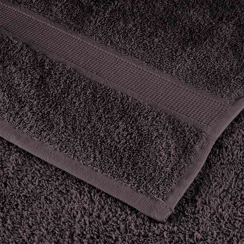 8er-Handtuch-Set, Anthrazit
