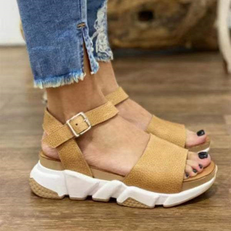 Sandalen mit Leopardenmuster – Bild 3 | LuxeStyle