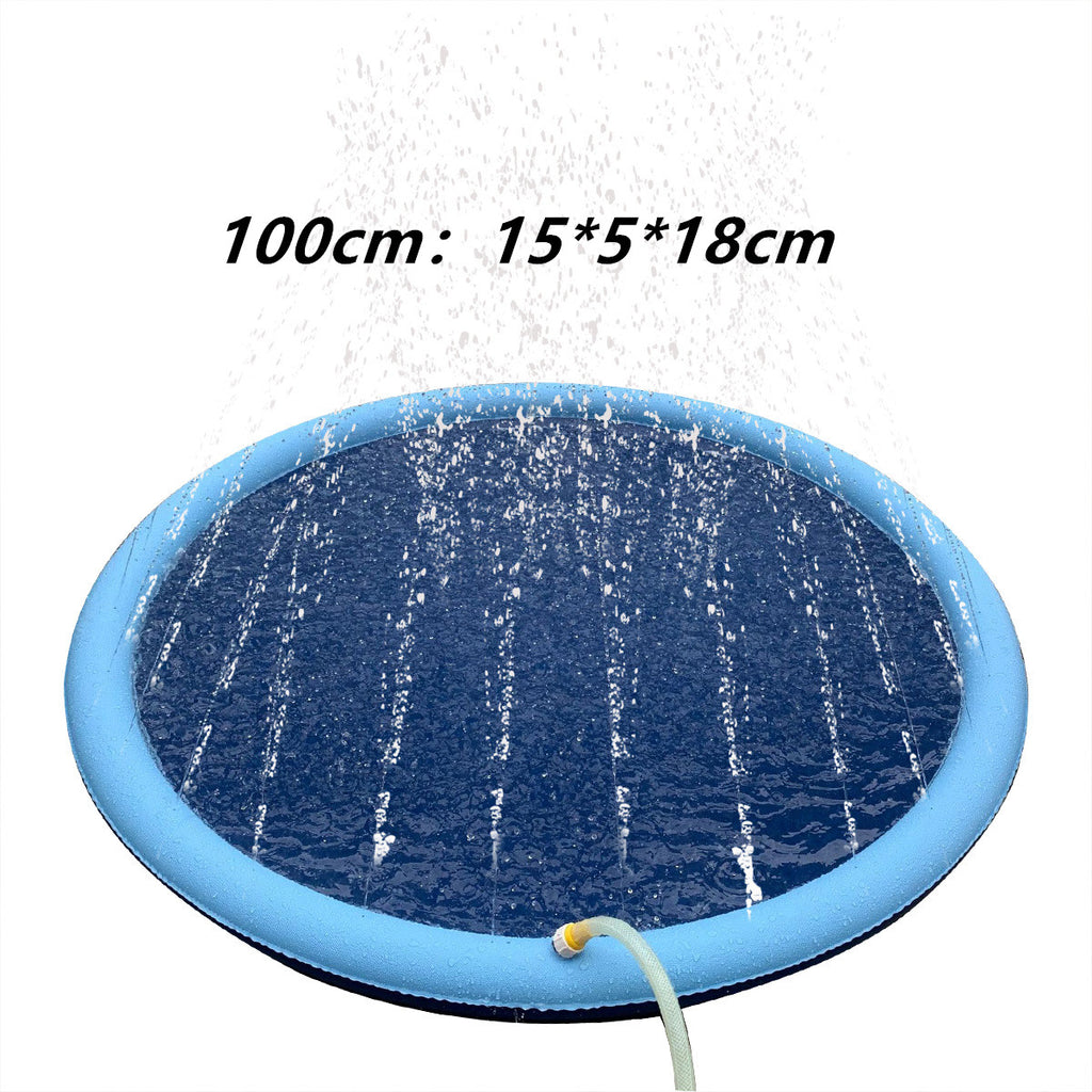 Rutschfester Wasser-Spielmatte für Kinder & Hunde