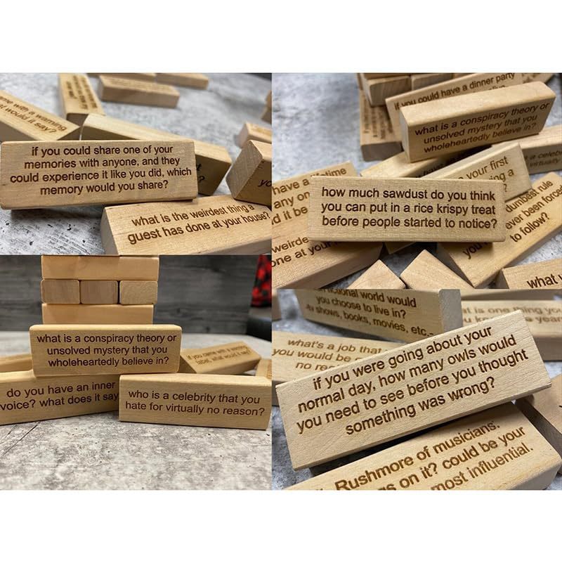Holz-Stapelspiel "Icebreaker Couple Oath" – Bild 2 | LuxeStyle