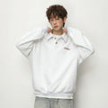 Pullover mit Buchstaben-Druck