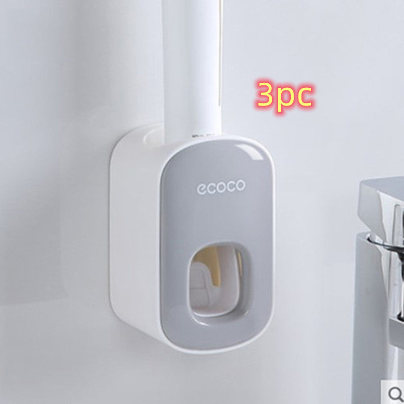 Wandmontierter Zahnpasta-Dispenser