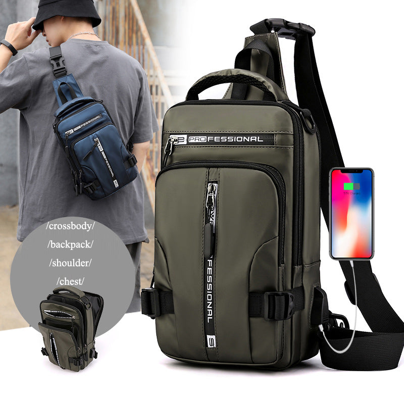 Multifunktionale Crossbody-Tasche für Herren