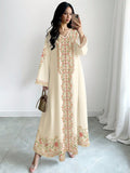 Blumiges Casual-Kleid