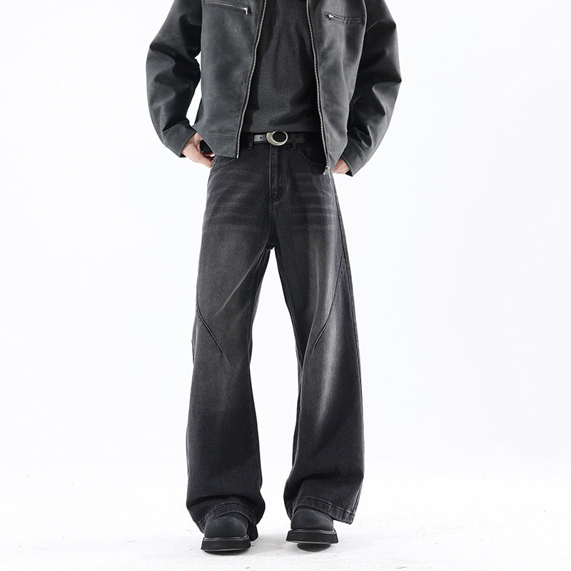 Retro Straight-Leg Freizeithose für Herren