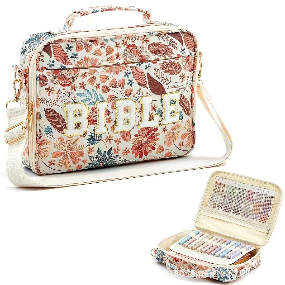 Staubdichte Büchertasche mit Reissverschluss – Bild 6 | LuxeStyle