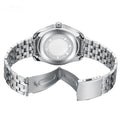 Business-Armbanduhr mit Leuchtzeigern