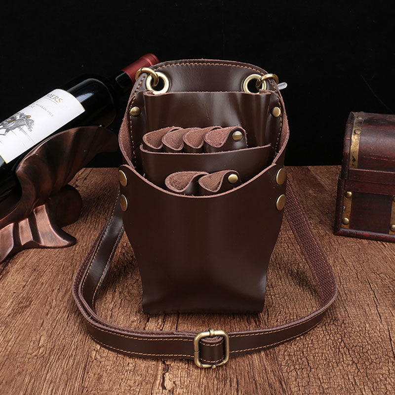 Leder-Gürteltasche für Coiffeur-Werkzeuge – Bild 2 | LuxeStyle
