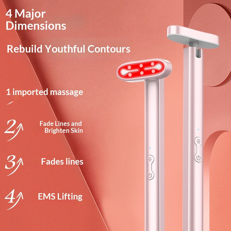 Gesichtsmassagegerät mit Mikrostrom & Rotlicht – Bild 4 | LuxeStyle