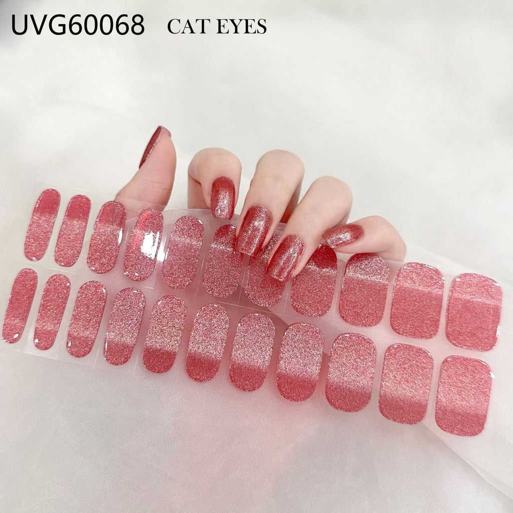 UV Gel Nagelsticker Semi-Cured