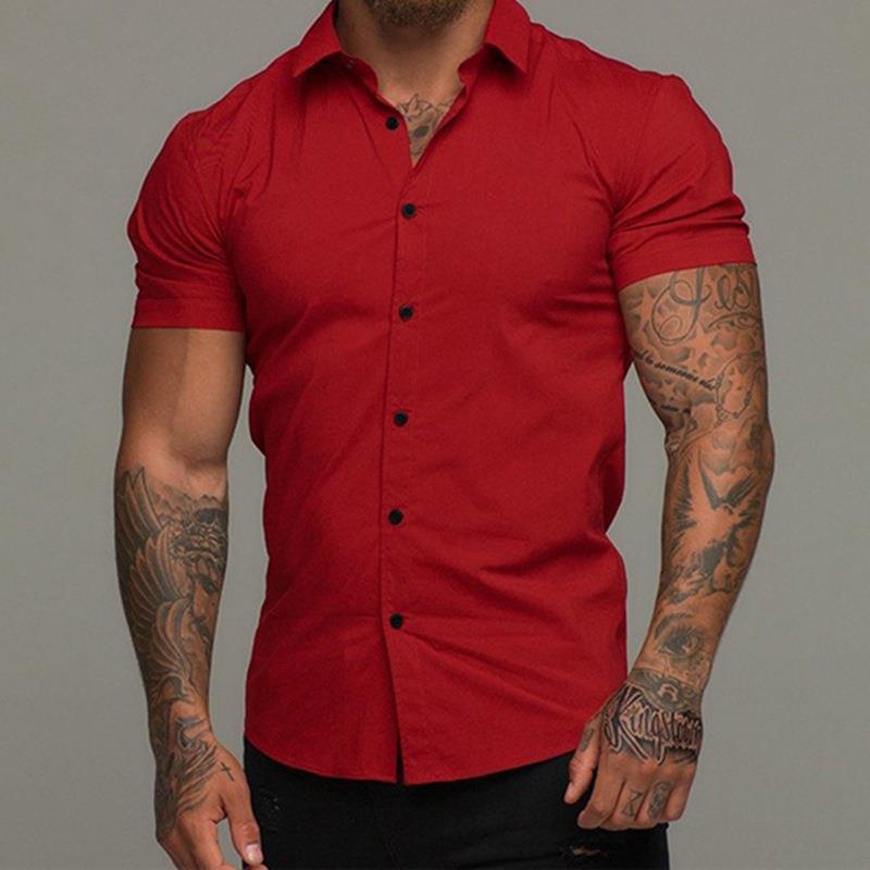 Herren Fitness-Shirt Kurzarm – Bild 7 | LuxeStyle