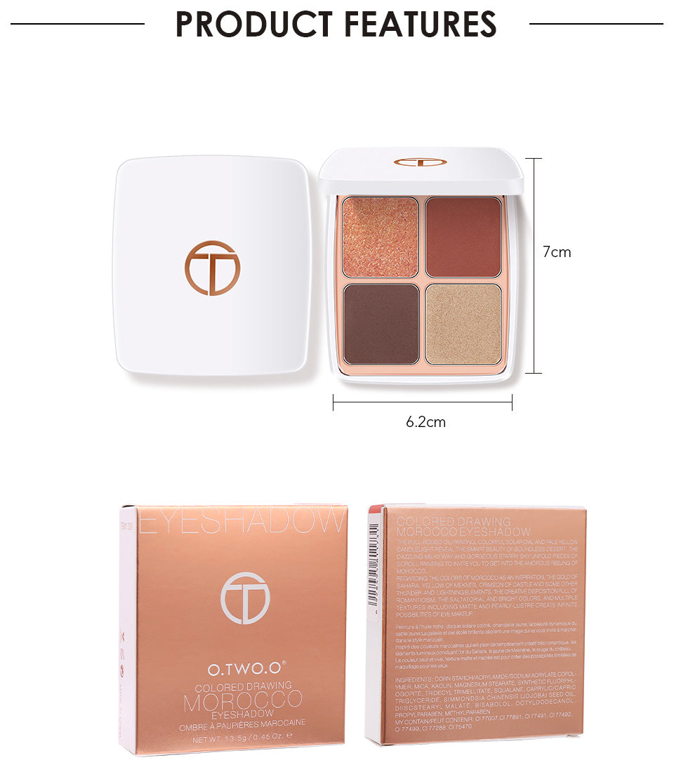 Innovativer Pearlescent Matte Quad Lidschatten – Bild 7 | LuxeStyle
