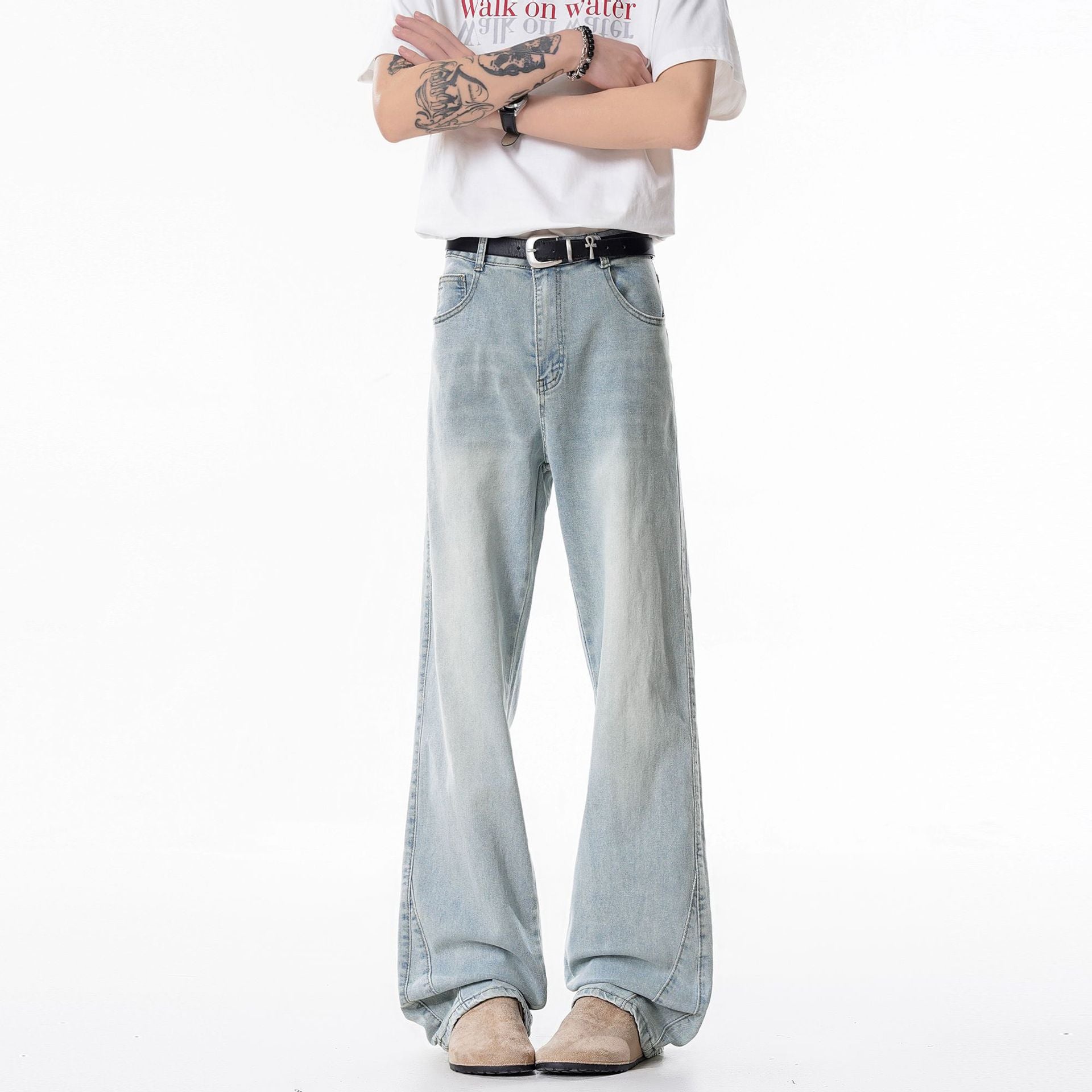 Vielseitige, gerade geschnittene Jeans für Herren