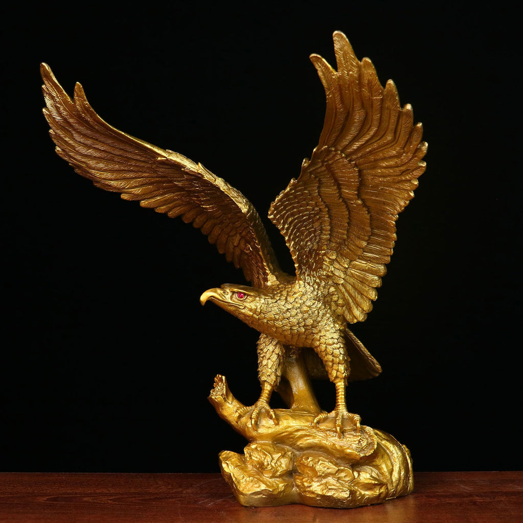 Bronze Adler Figur – Symbol grosser Ambitionen