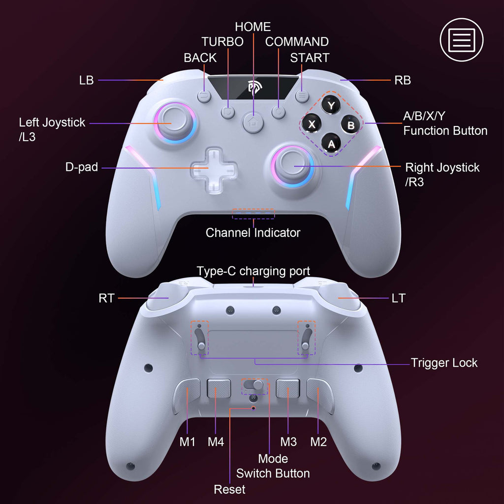 Kabelloser Elite Gaming Controller