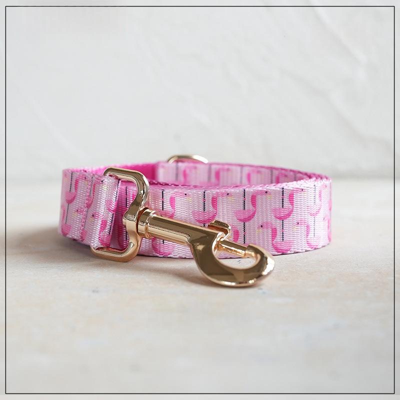 Flamingo Nylon Halsband für Hunde – Bild 3 | LuxeStyle