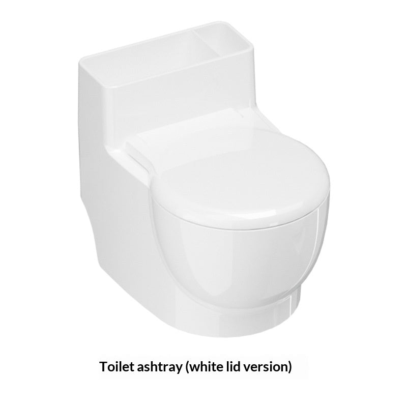 Wand-Aschenbecher WC-Design mit Deckel