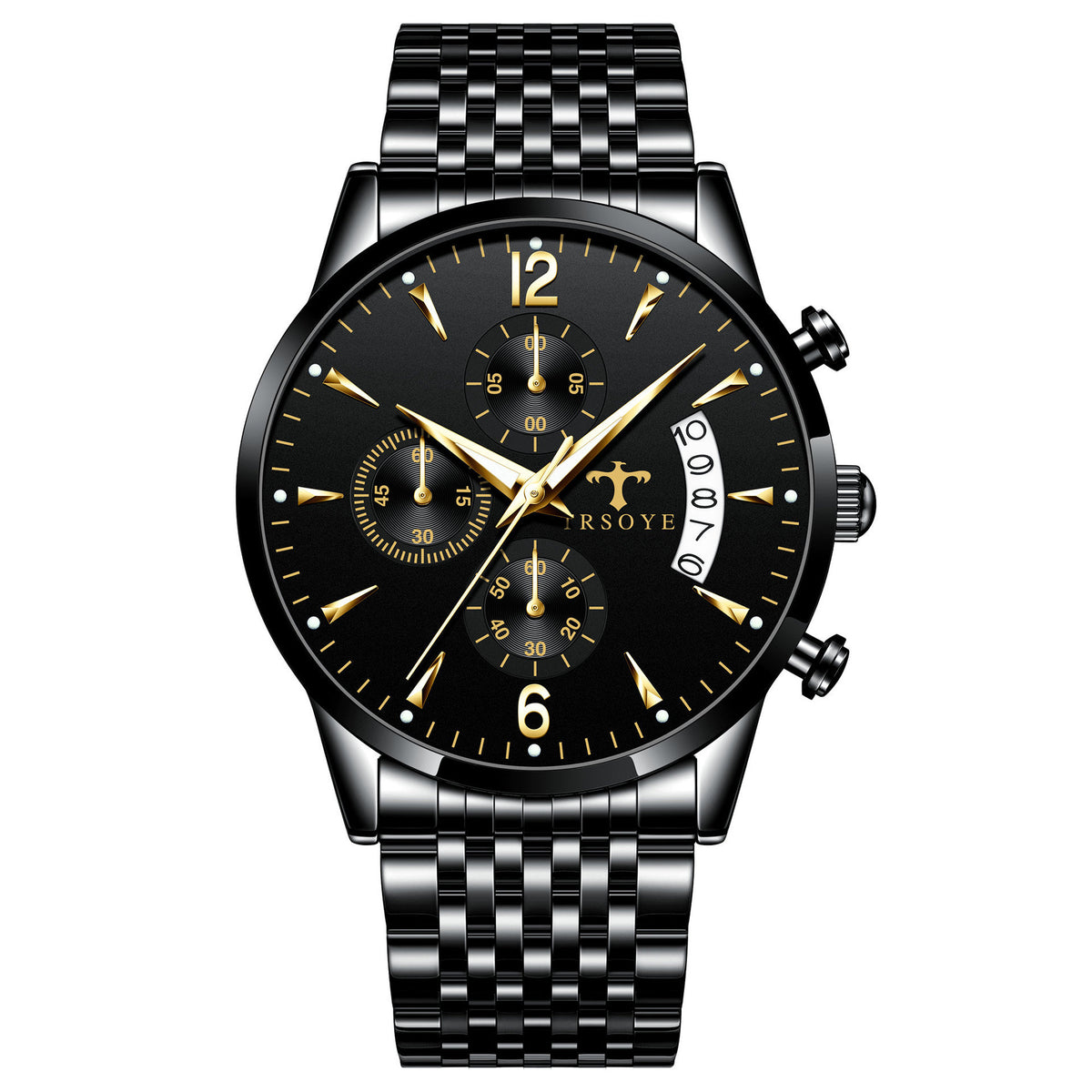 Männer Multifunktions-Lumineszenz-Wasserdichte Quarz-Uhr – Bild 9 | LuxeStyle