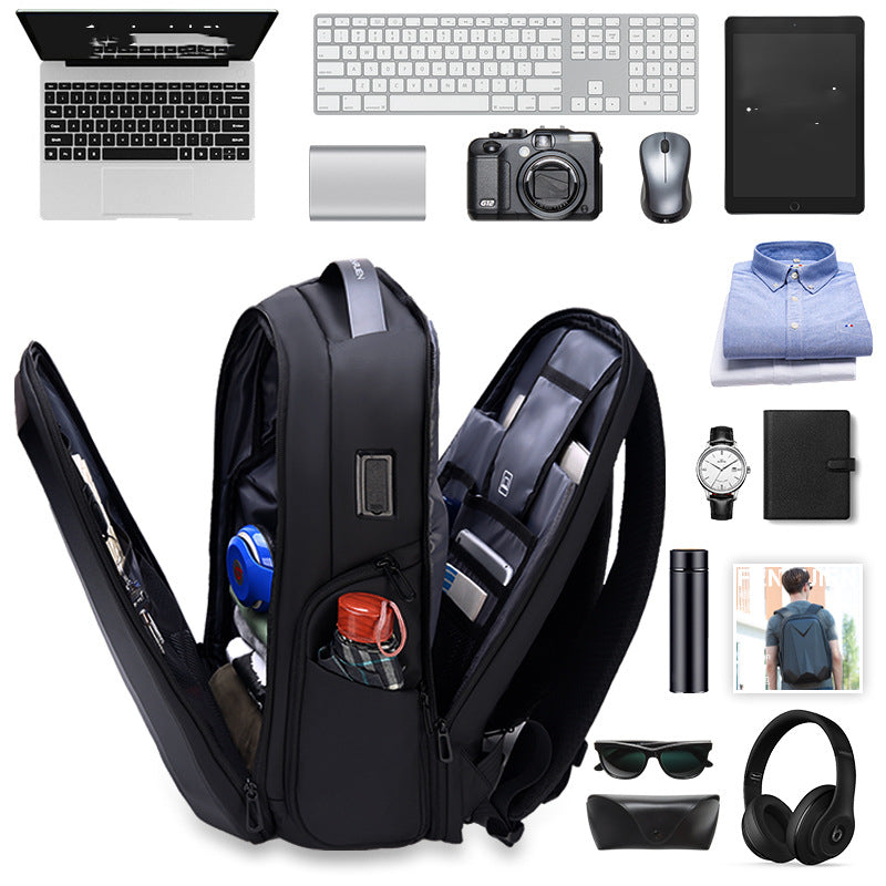 Reiserucksack mit Hartschale · 20–35 L – Bild 2 | LuxeStyle