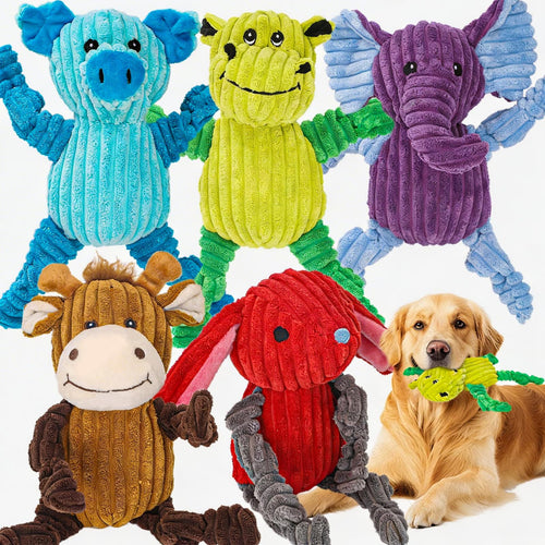 5er-Pack Quietsch-Plüschtiere für Hunde – Bild 1 | LuxeStyle