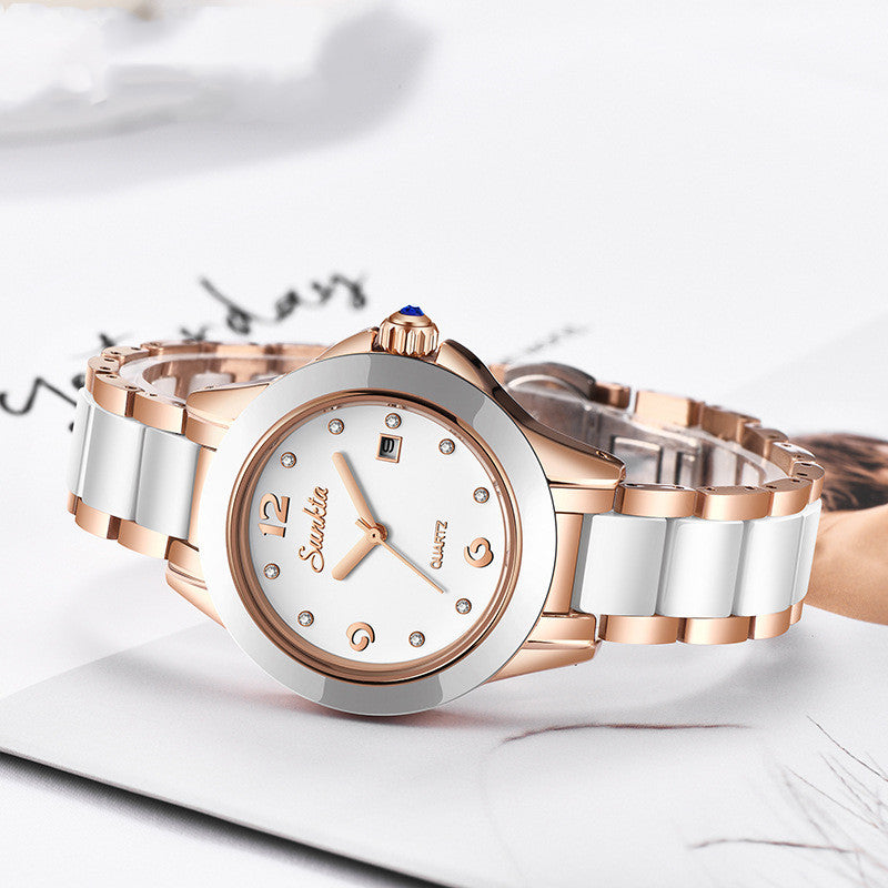 Elegante Damenuhr in Roségold – Bild 8 | LuxeStyle