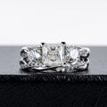 Verdrehter Ring mit Steinbesatz – Bild 2 | LuxeStyle