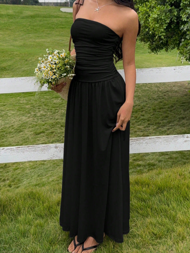 A-Linien Strandkleid mit Rockfalten – Bild 8 | LuxeStyle