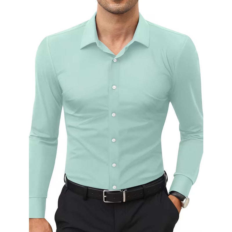 Weisser Stretch-Hemd – Bild 4 | LuxeStyle