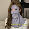 Ice Silk Gesichtsmaske mit UV-Schutz