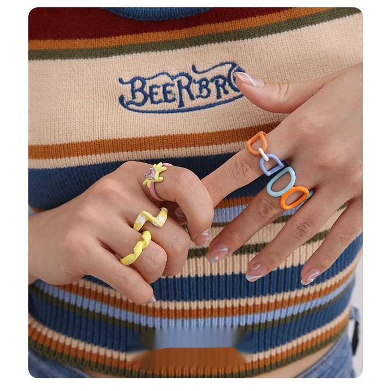 Sternring mit Zirkon