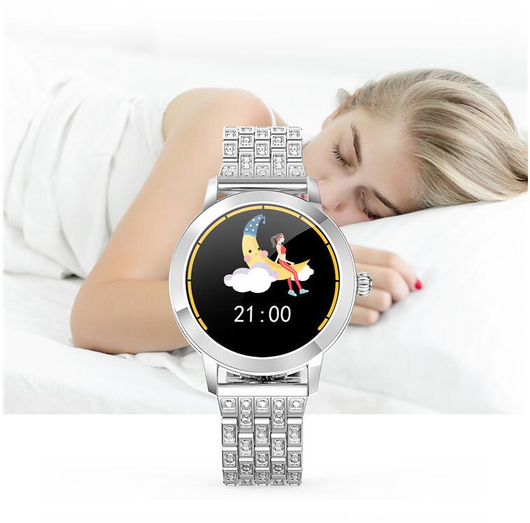 Smartwatch Rund mit Bluetooth und Pulsmesser – Bild 4 | LuxeStyle