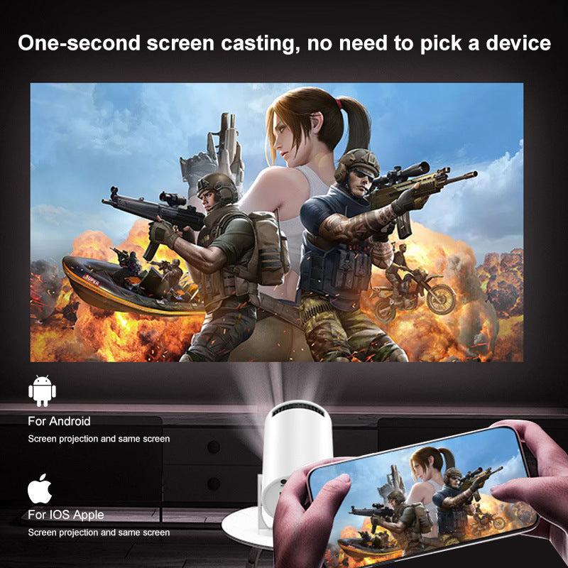 Mini-Beamer «CinePro» · WLAN HD-Projektor