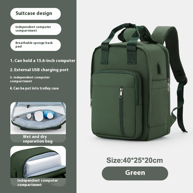Multifunktionaler Reiserucksack – Bild 8 | LuxeStyle