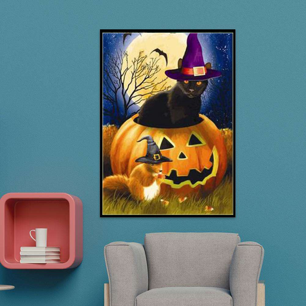 5D Diamond Painting: Halloween Totenkopf