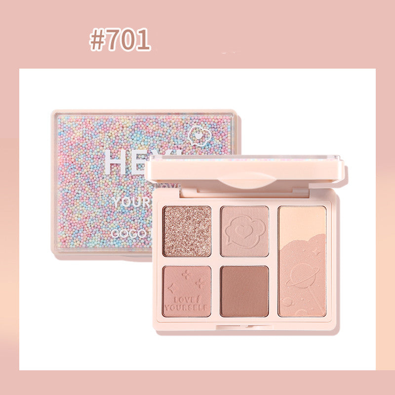 6-Farben-Lidschatten-Palette, matt – Bild 6 | LuxeStyle