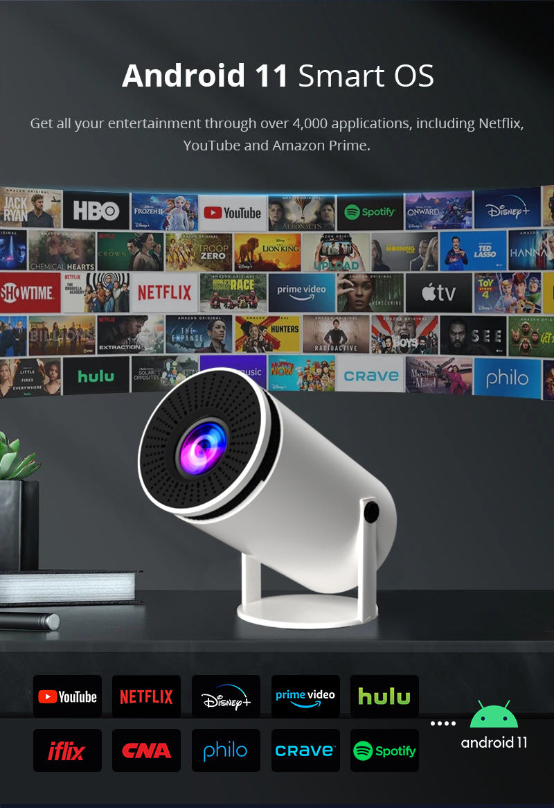 Smart HD Heimprojektor Hy300