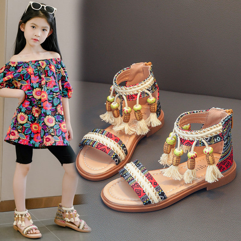 Retro Roman Sandalen für Kinder