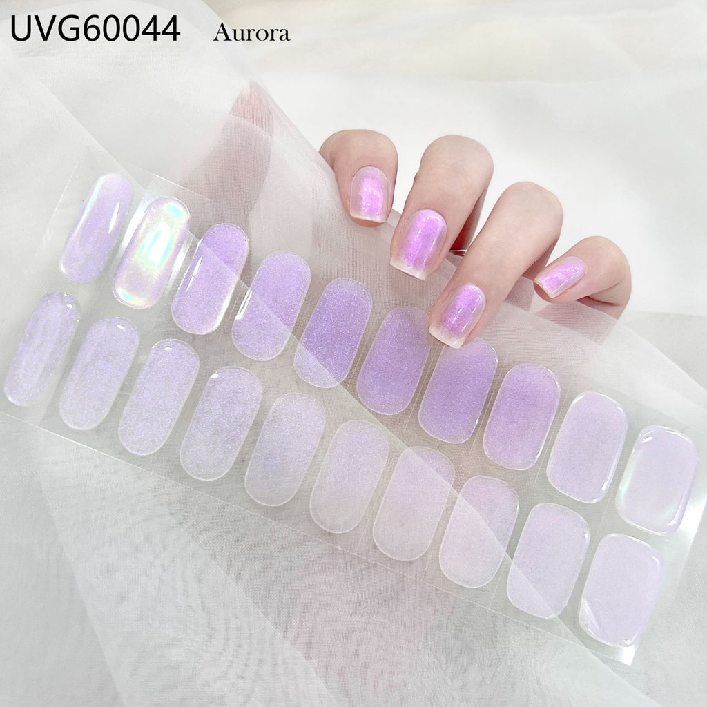 UV Gel Nagelsticker Semi-Cured