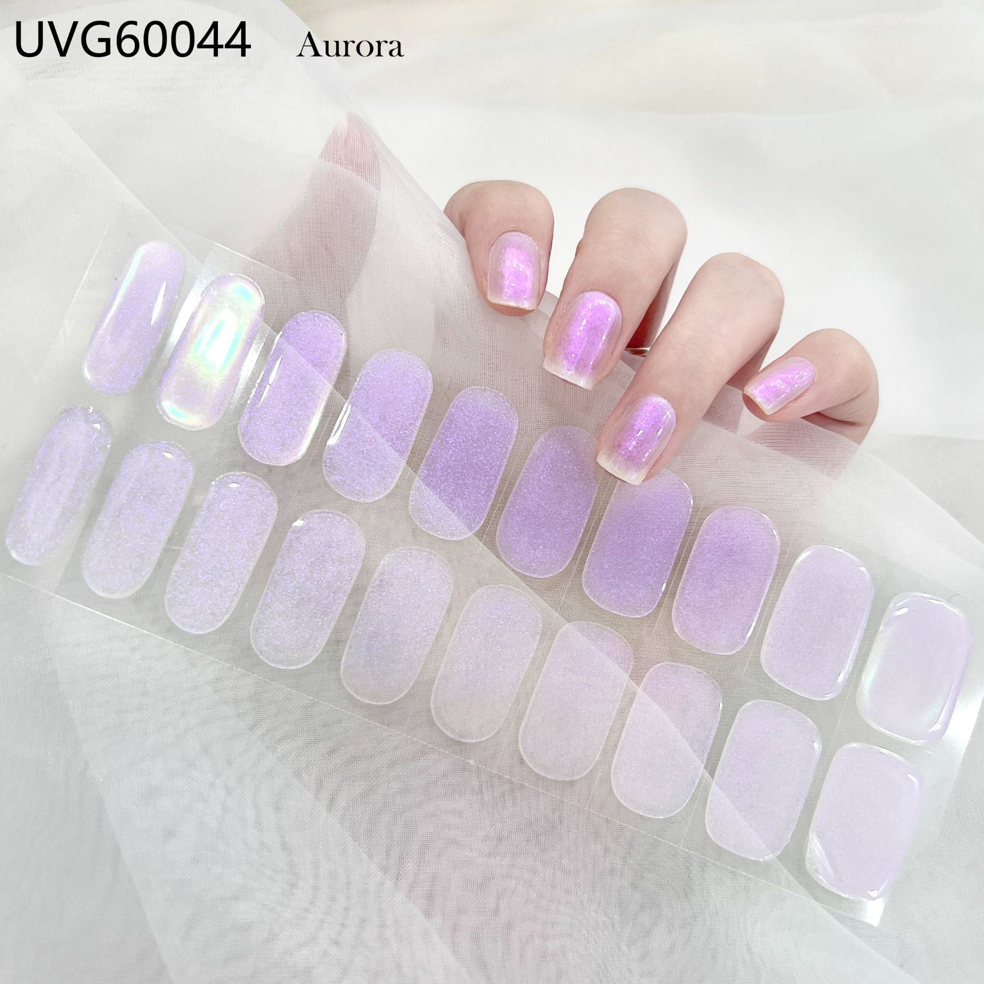 UV Gel Nagelsticker Semi-Cured