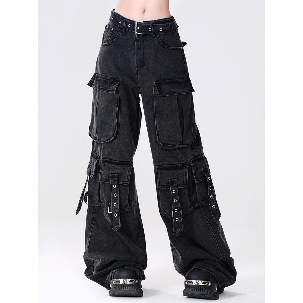 Relaxed Straight-Leg Workwear Jeans
