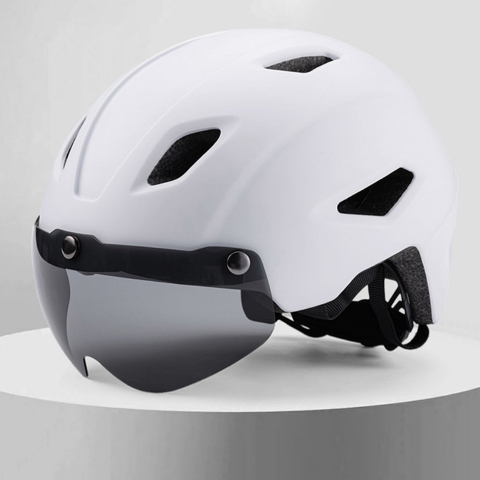 Kinder Velohelm mit Magnetbrille